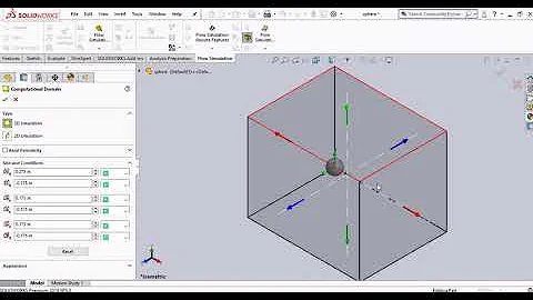 Solidworks CFD Simulation 101: Topic 1; Introduction to CFD Simulation; Drag Coefficient of a Sphere