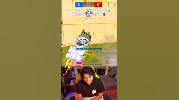 Jonathan vs Zhyrx 1v1 TDM 🥵 #bgmi #shorts #pubgmobile