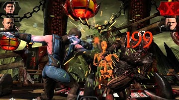 Mortal Kombat X Klassic Sub-zero iOS/Android gameplay