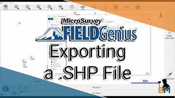 MicroSurvey FieldGenius How To: Shape File Export | Bench Mark