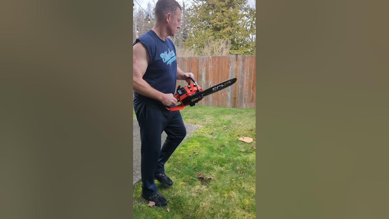 Echo 302S Chainsaw in the Cut YouTube