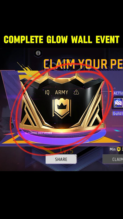 New Guild Gloo wall Kaise Milega?🤔 - Guild Name Gloo Wall Sab Members Kaise le? New Event Free Fire
