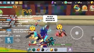 Pvp with my freind girl in |blockman go sky block | PVP | 1V1