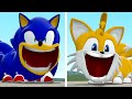 NEW ROBLOX HUNGRY SONIC WORM VS ROBLOX HUNGRY TAILS WORM In Gmod!