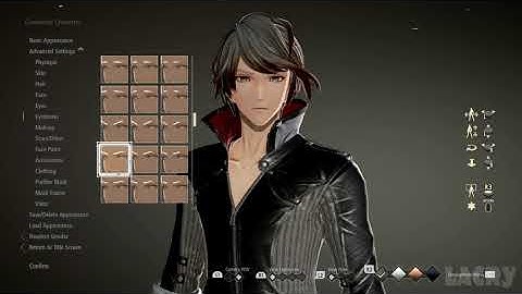 Code Vein Character Creation & All Options (Closed Beta)