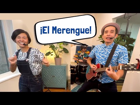 El Merengue – virtual concert BRAIN BREAK with 123 Andrés – "Actívate" kids' music