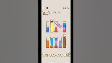 Sortpuz: Water Sort Puzzle Level 26 Solved