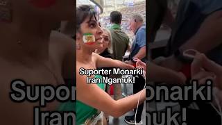 Pendukung Monarki Iran Bawa Bendera Singa Matahari, Stadion Langsung Ricuh! 🇮🇷🇮🇱