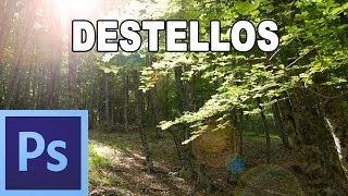 Destello de lente - Tutorial Photoshop en Español por @prismatutorial