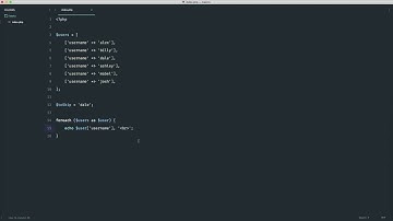 PHP Basics: Looping: Breaking and continuing (22/35)