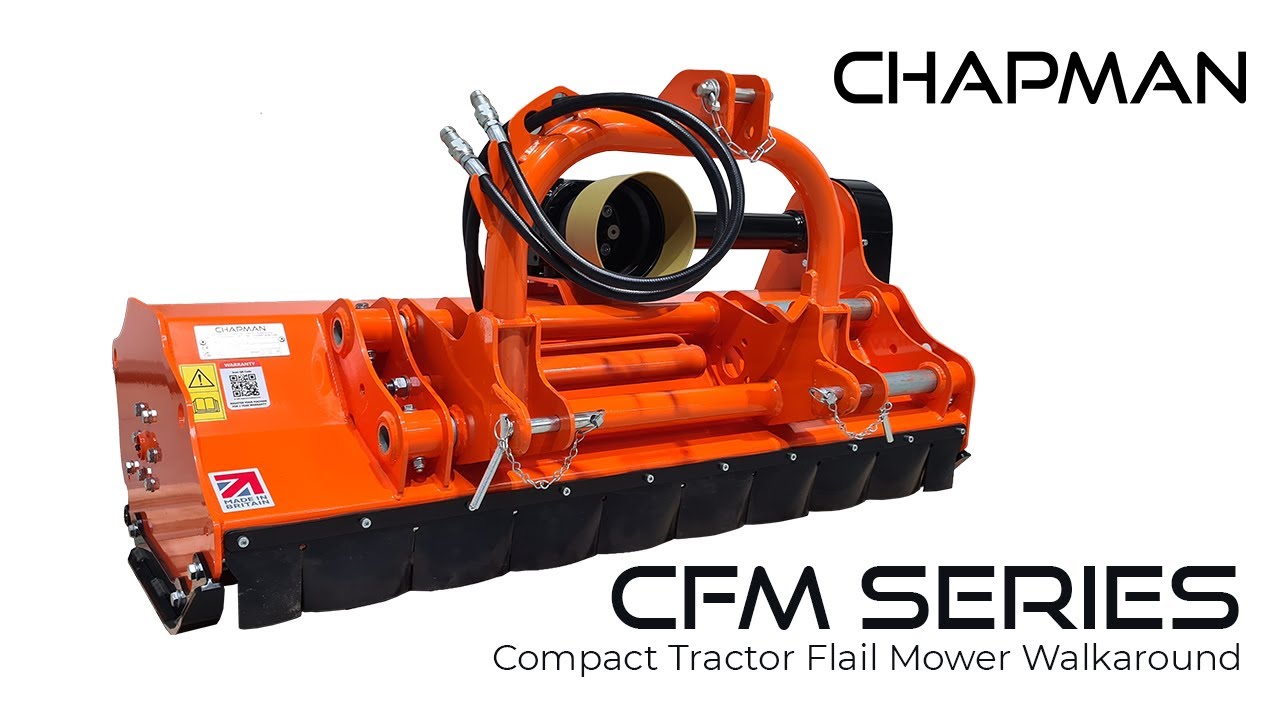 CFM Series Compact Tractor Flail Mower Walkaround | Chapman Machinery Ltd