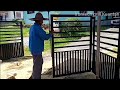 Build Folding Gate Without Rail