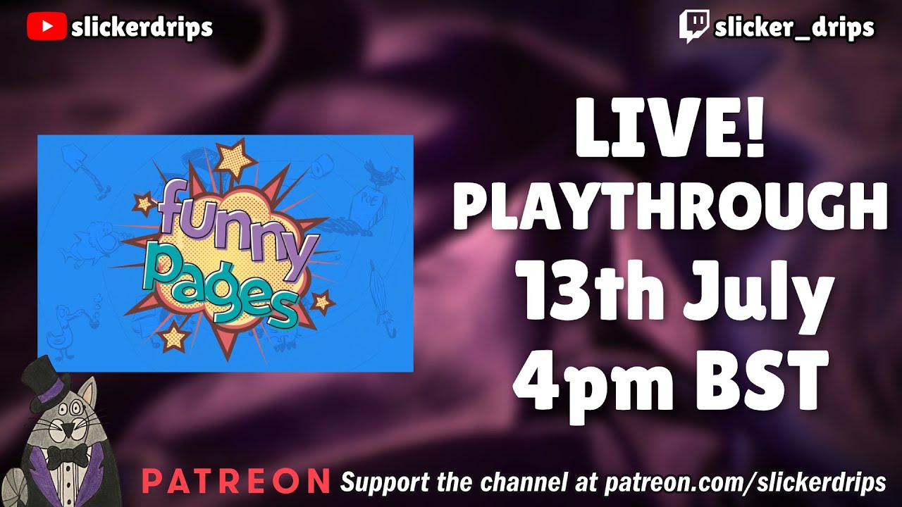 Funny Pages Promo Pack Playthrough YouTube