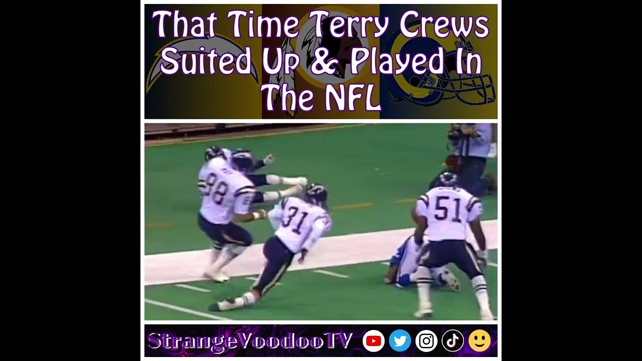 Terry Crews In The NFL (Highlights)! 