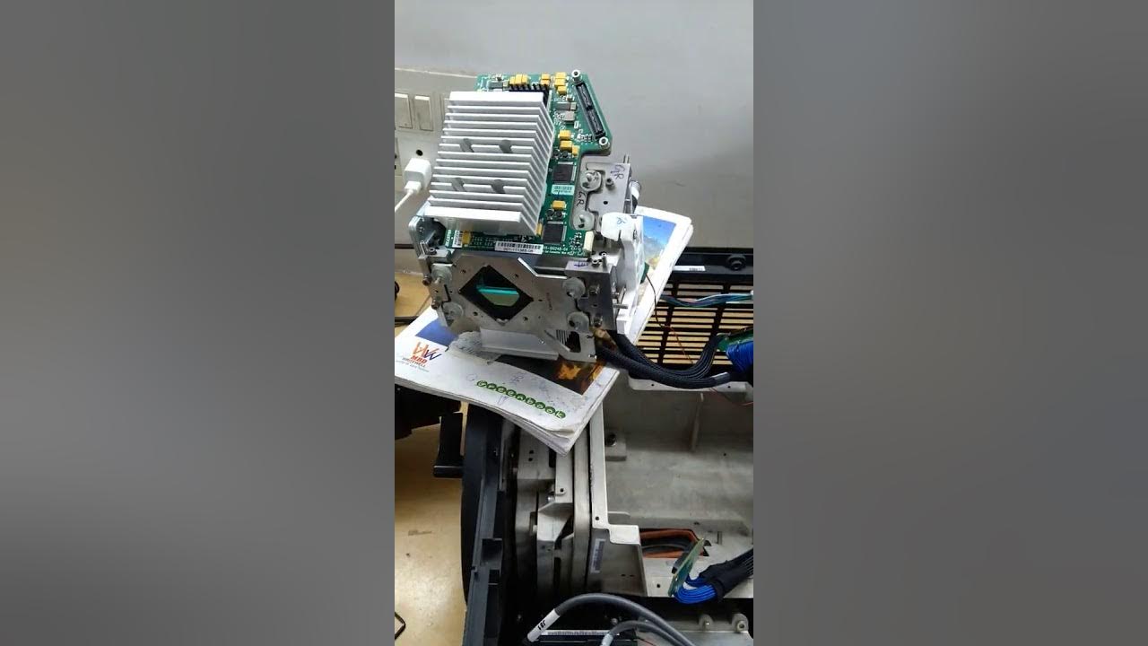 Christie HD6KM projector how to change DMD and service YouTube