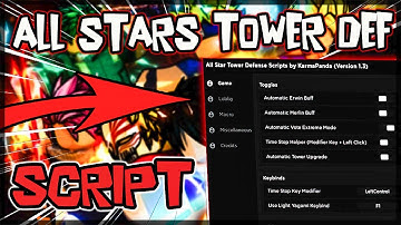 BEST / All Star Tower Defense Script [2023] Very OP