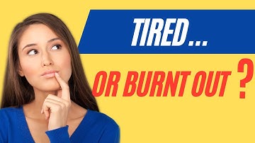 6 Signs You’re Burnt Out, Not Lazy