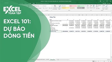 164. Cách dự báo dòng tiền | Khóa học phần mềm văn phòng Excel