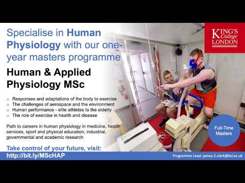 Human & Applied Physiology MSc @ King's College London