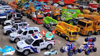 Unboxing Ev 3D Stunt Dump Truck, remote control RC city bus, Ev Police bus,RC Concept car.