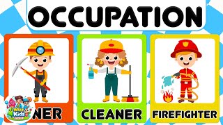 Jobs and Occupations   Vocabulary for Kids Learn English vocabulary about professions