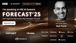 Celebrity Announcing Neil Patel on the AI Summit (Nov 13) Net Worth
