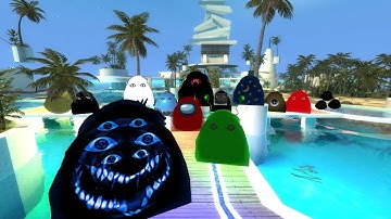 Nextbot ANGRY MUNCI HORDE is After Me in GMod - Can I Escape the Madness?