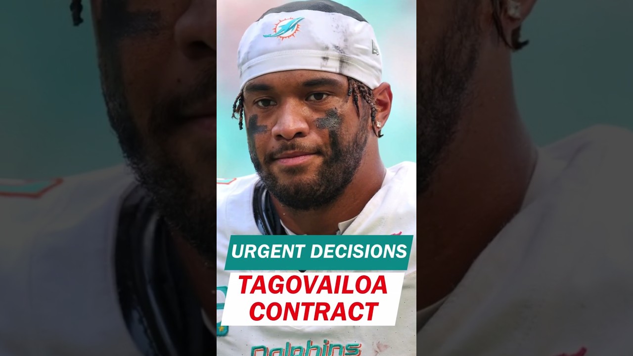 WATCH: RELEASED THE BOMB: IT'S CONFIRMED! Tua Contract Crisis! Miami’s Make-or-Break Moment!