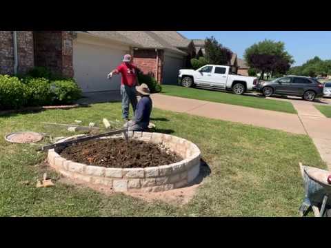 Como hacer una jardinera para arbol - YouTube