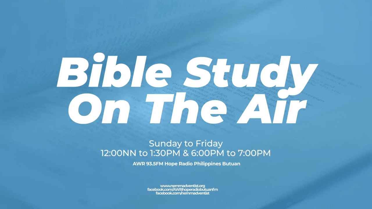 LIVE! Bible Study on the Air | January 13, 2026