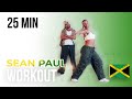 Sean paul workout  dancehall cardio workout  25 minutes  burn up to 500 calories