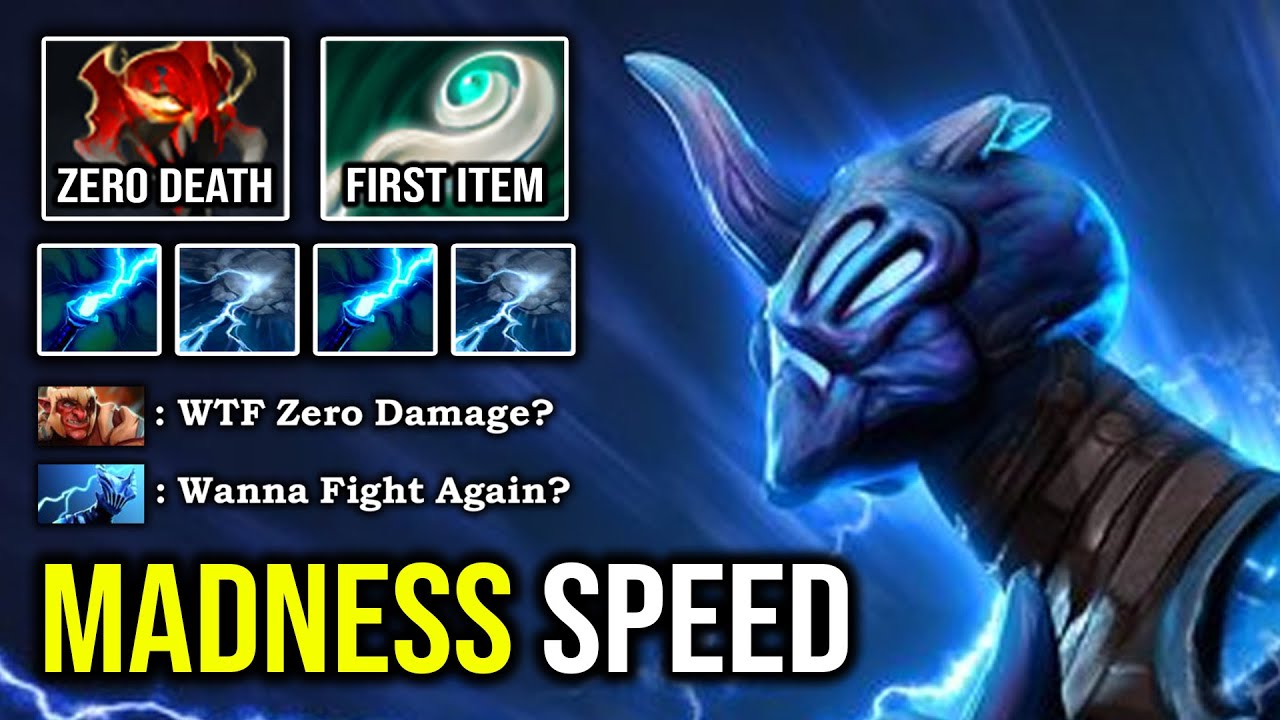 WTF ZERO DAMAGE!!! Static Link Divinity Razor with Madness Speed EZ 22Min GG 100% Broken Meta DotA 2