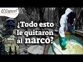 GOLPE AL NARCO: Marinos Aseguraron Narcolaboratorio En Culiacán, Sinaloa