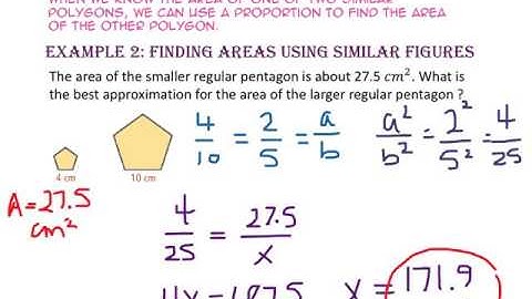 10-4: Perimeters and Areas of Similar Figures