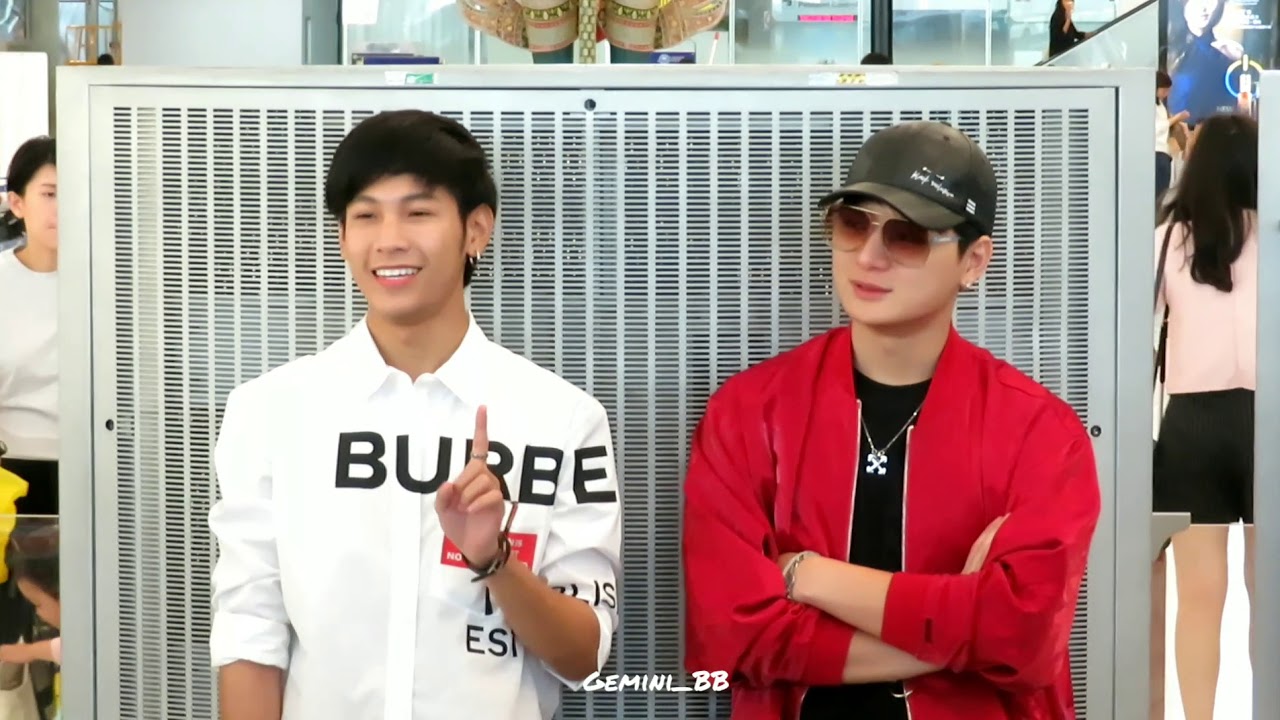 1812019 [Krist​ Singto]​ ส่งคริส-สิงโต​ ไป​ Fan Meeting in Taipei @สนามบินสุวรรณภูมิ