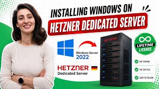 Install Windows Server 2022 on Hetzner Dedicated Server | RDP Setup Guide