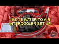 DIY 1KZ-TE Water to Air Intercoler Set-up | Toyota Hilux