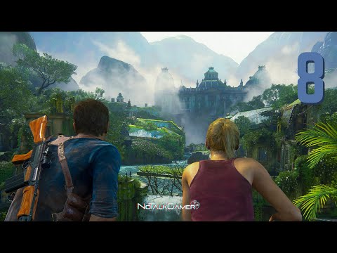 Uncharted 4 A Thief's End Gameplay Walkthrough Part 8 - New Devon! | 4K 60FPS No Commentary |