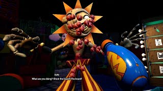 What if you attack Sun with Dart Gun - FNAF: Help Wanted 2 (PS5 PSVR2)