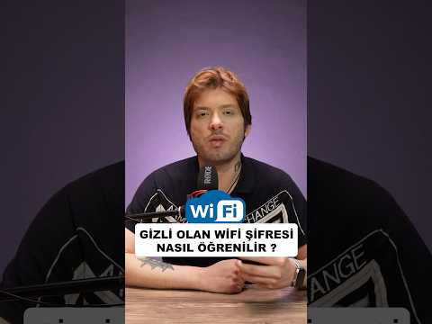 GİZLİ WİFİ ŞİFRESİ NASIL GÖRÜLÜR ?