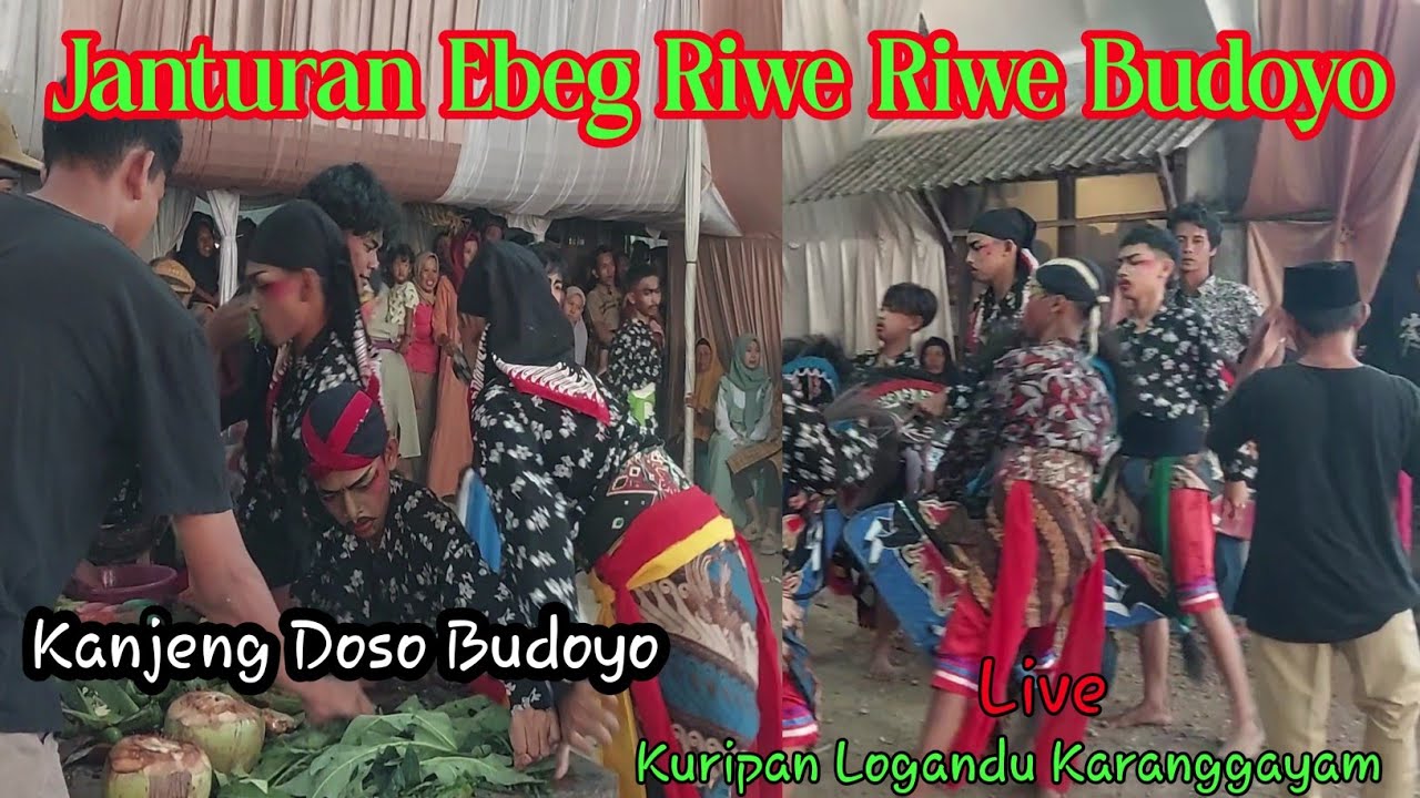 Janturan Ponorogoan Ebeg Riwe Riwe Budoyo