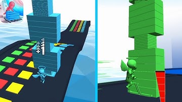 Stack Colors Games All Levels Gameplay Android, ios New Level 106-107