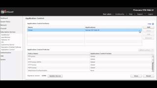 WatchGuard: Demo Application Control for XTM screenshot 2