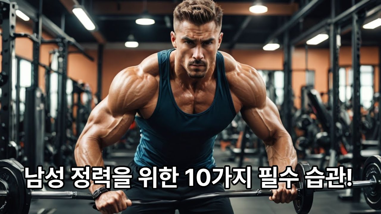 남성 정력을 위한 10가지 필수 습관들