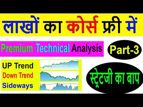 Premium Technical Analysis Course Free Part 3 ! Trend Line- UP Trend Down Trend Sideways Market