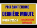 TURFOMANIA TIERCÉ MAGAZINE DERNIÈRE MINUTE PYRAMIDE DES CHANCES PROGRAMME QUINTÉ LUNDI 02 MARS 26
