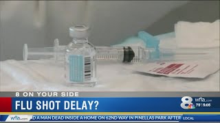 Doctors warn of delayed vaccine shipments ahead of flu season