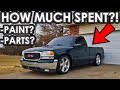 How Much Money I Have Spent on the Slammed Sierra (It may Surprise You!)