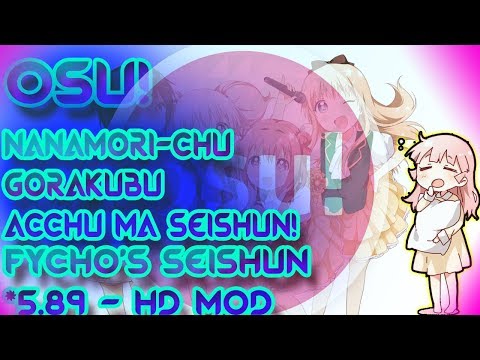 Osu! | *5.89 | HD | Nanamori chu Gorakubu Acchuma Seishun! | [Fycho's Seishun]