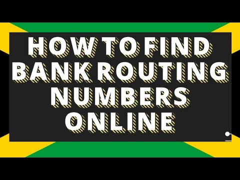 routing jamaica number